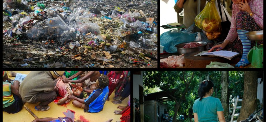 Bloody Paniai, anti-junta activists, grassroots garbage