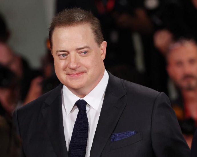 Brendan Fraser gets emotional after 6-minute standing ovation for ‘The Whale’ at Venice Film Festival