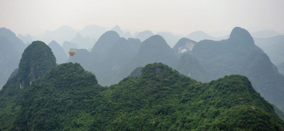 Chinese man rescued 2 days after floating away on gas balloon