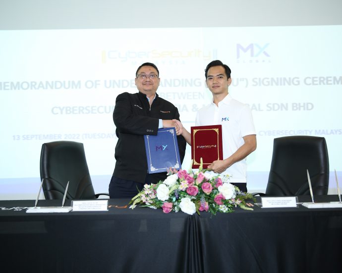 Cybersecurity Malaysia, MX GlobalÂ sign MoU