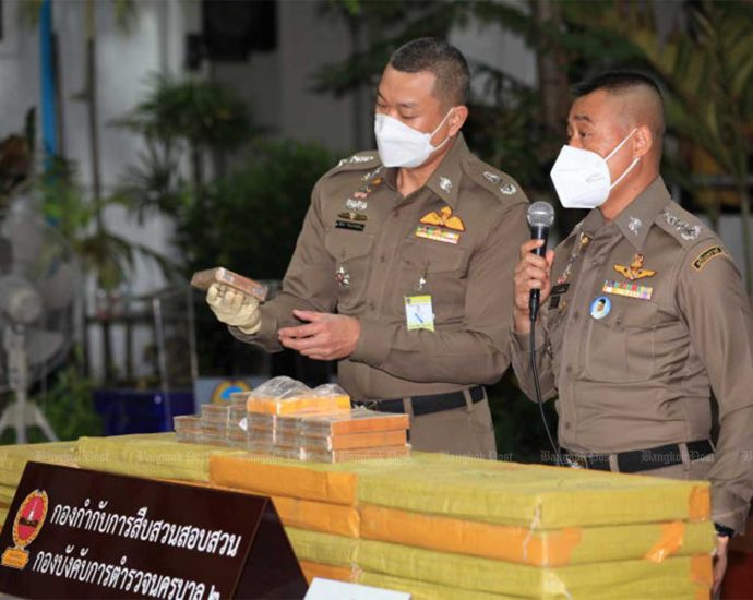 Drug courier arrested, 152kg of heroin seized