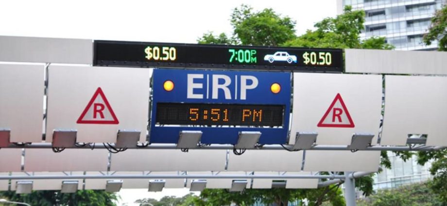ERP rates to go up by S$1 at several expressway locations to ease congestion