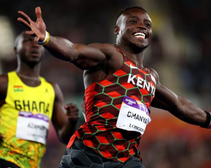 Ferdinand Omanyala: Africa’s fastest man races to make Kenya a ‘sprinting nation’