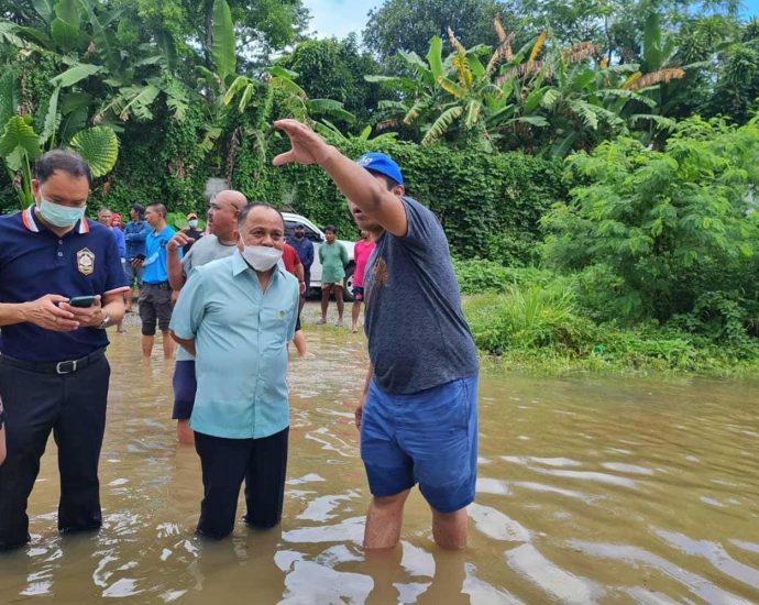 Floods in Thalang as downpours batter Phuket