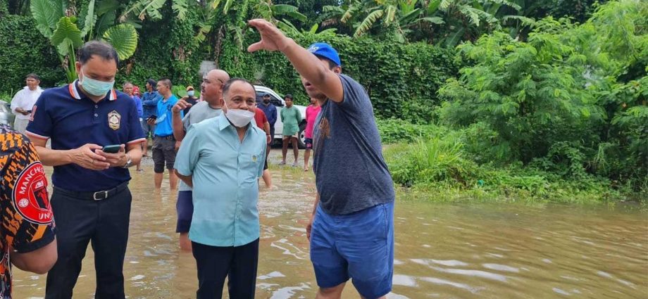 Floods in Thalang as downpours batter Phuket