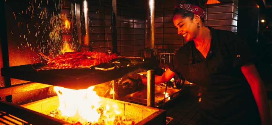 Girls on the grill: Meet the female chefs manning the hottest, heaviest part of the kitchen for love of fire