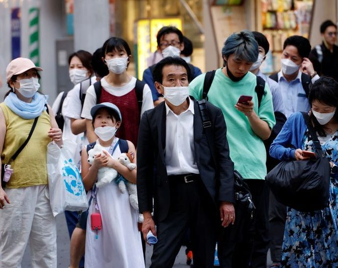 Japan weighs plan for ban on hotel guests without masks -media