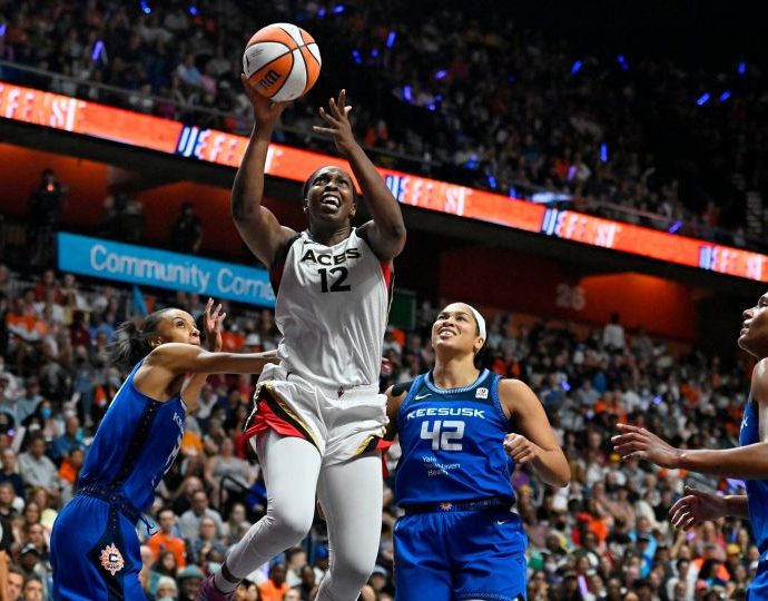 Las Vegas Aces defeat Connecticut Sun to capture first WNBA title