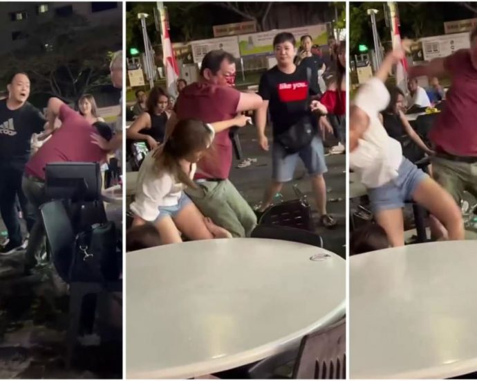 Man and woman arrested for affray after fight in Jurong coffeeshop