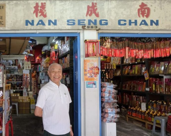 Meet the 80-year-old joss paper seller who fled a revolution in China for a life in Singapore