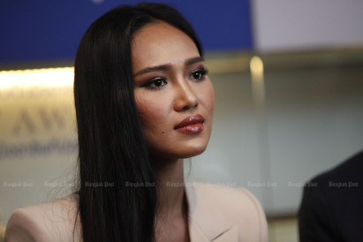 Myanmar beauty queen stuck in airport limbo