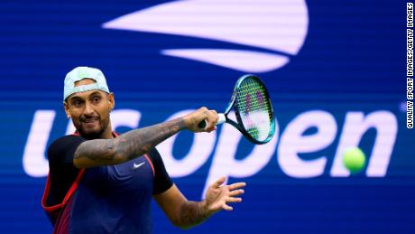 Nick Kyrgios ‘devastated’ after quarterfinal defeat to Karen Khachanov as he destroys two rackets on court