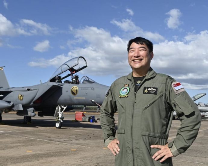 NSman fighter pilot clocks almost 40 in-camp training days a year, says family and employer support is important