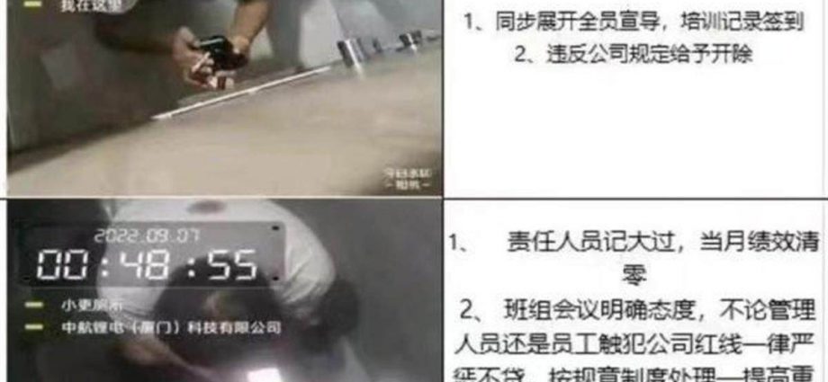 ‘Only to stop indoor smoking’: Chinese firm comes under fire for allegedly installing surveillance cameras in toilet cubicles