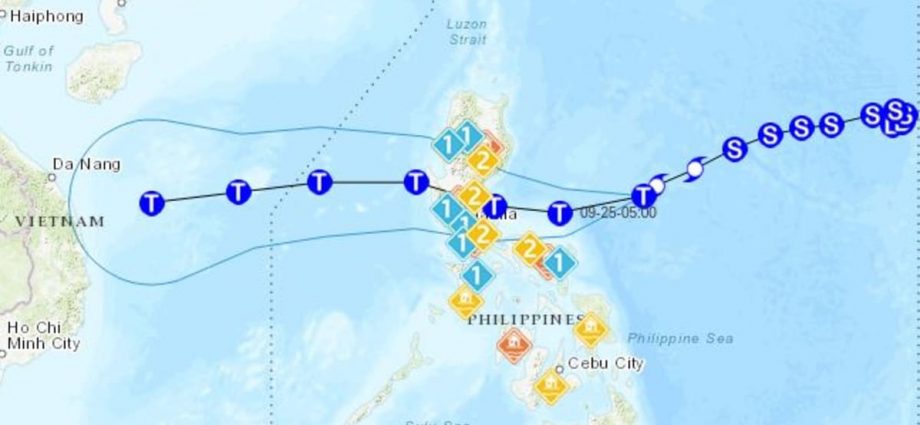 Philippines braces for tropical storm approaching northern provinces