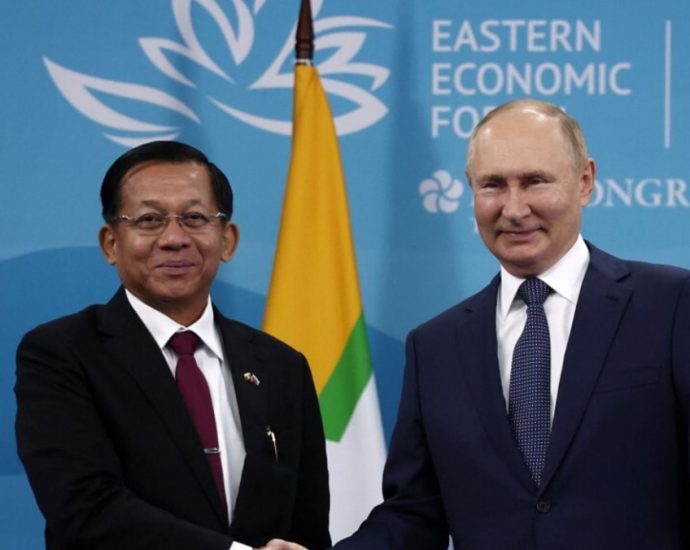 Putin meets Myanmar junta chief, hails ‘positive’ ties