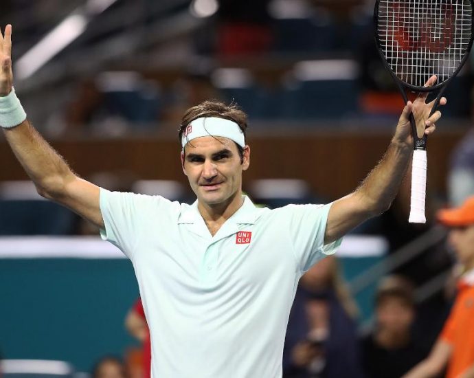 Roger Federer announces his retirement from the ATP Tour and grand slams