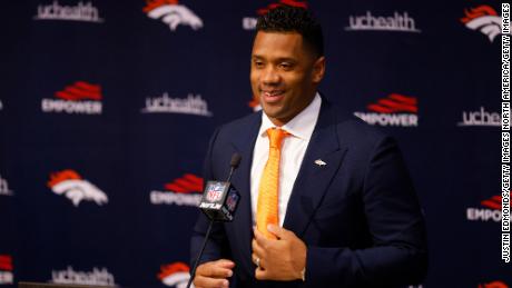 Russell Wilson says he wants to finish his career with the Denver Broncos after signing five-year extension