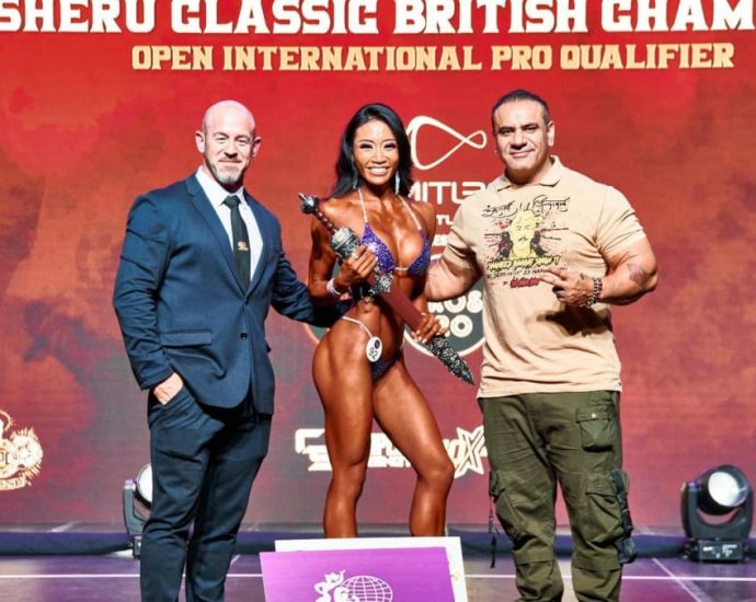 Sacrifice pays off for Singapore bodybuilder who earned her chance to compete with the pros