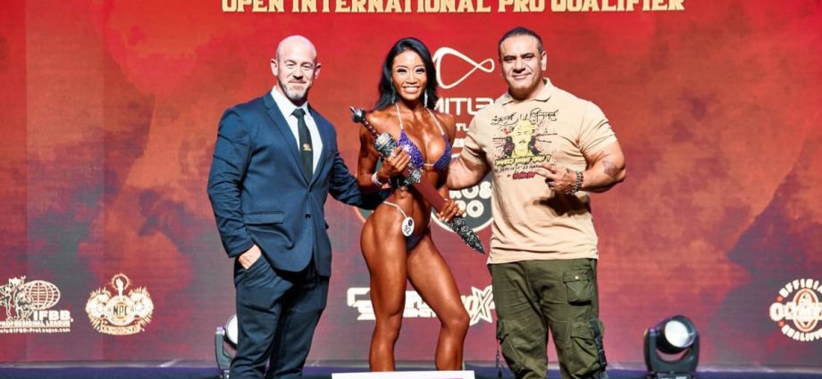 Sacrifice pays off for Singapore bodybuilder who earned her chance to compete with the pros