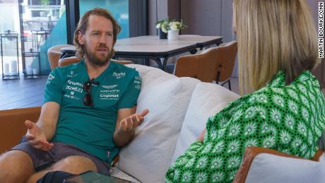 Sebastian Vettel believes world needs to ‘rethink our behaviors’ to tackle climate change