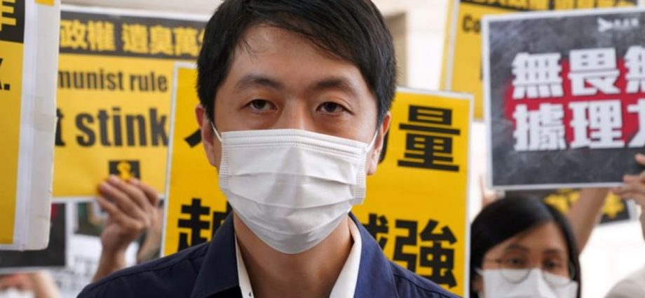 Self-exiled Hong Kong democrat sentenced to 3.5 years in jail in absentia