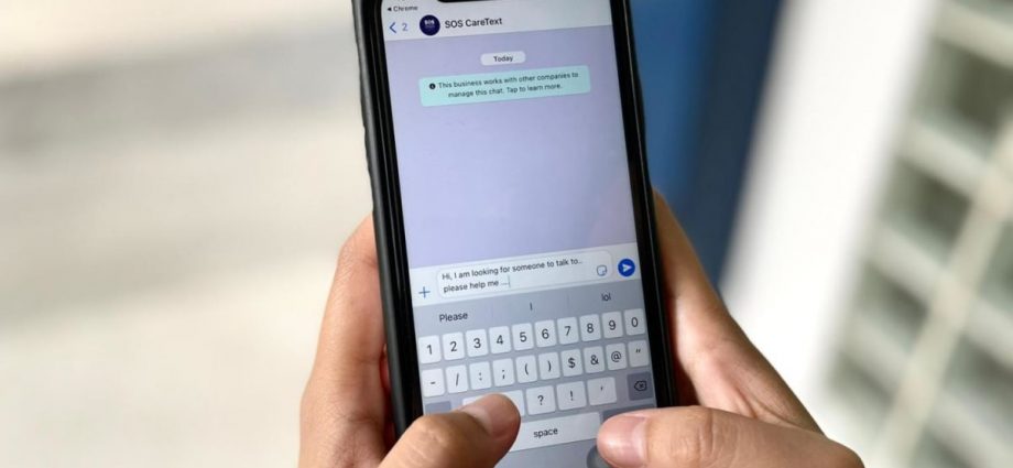SOS launches 24-hour WhatsApp service to help people in distress