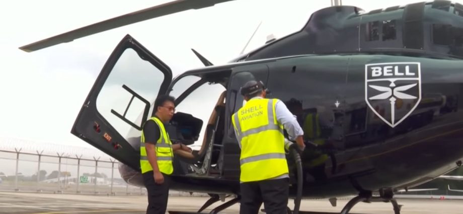 Southeast Asia's first helicopter running on sustainable aviation fuel takes flight in Singapore