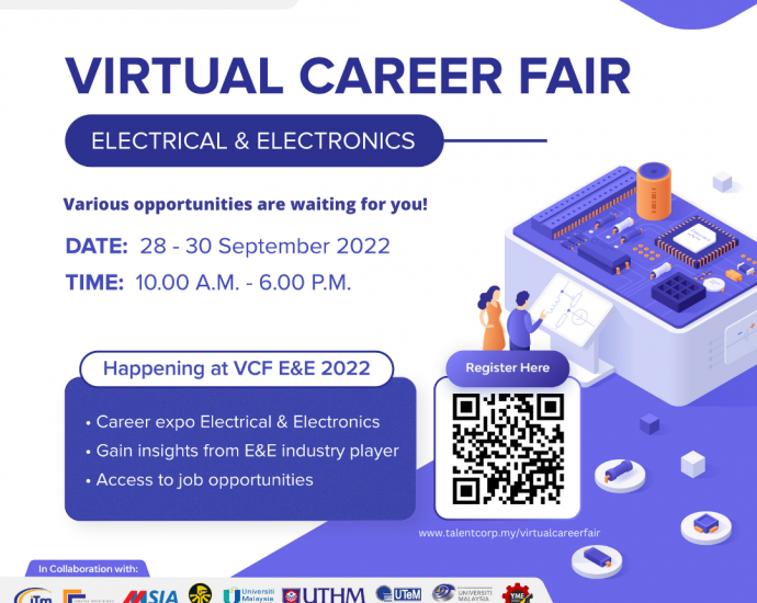 TalentCorp organises virtual career fair for E&E sector