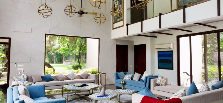 This family home in South Delhi sits on a sprawling 50,000 sq ft estate