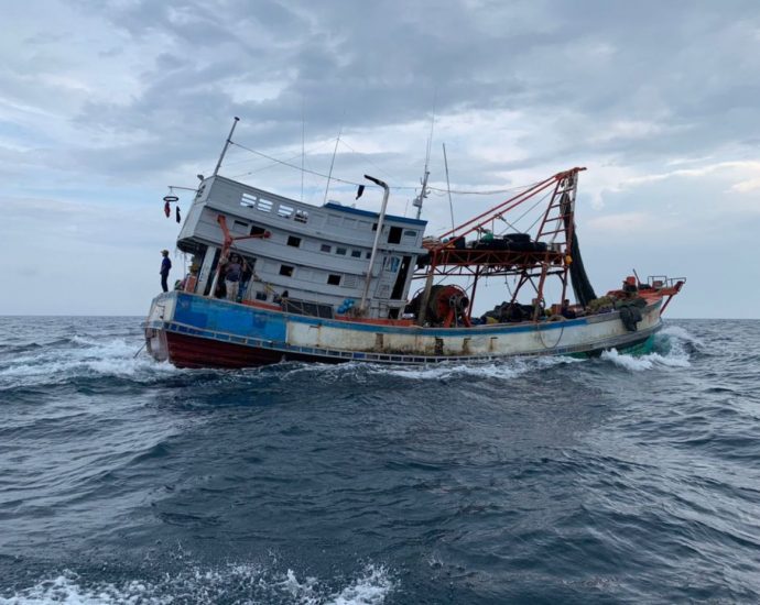 Two trawlers impounded, 19 Vietnamese arrested for trespassing, illegal fishing