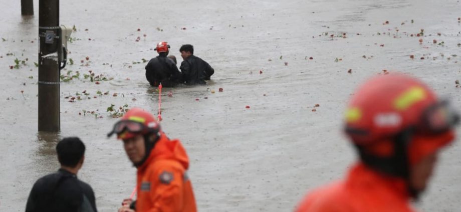 Typhoon Hinnamnor kills one, leaves several missing in South Korea