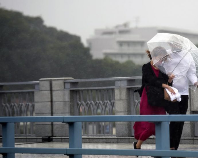 Typhoon Nanmadol damages space centre in Japan, 130,000 still lack power