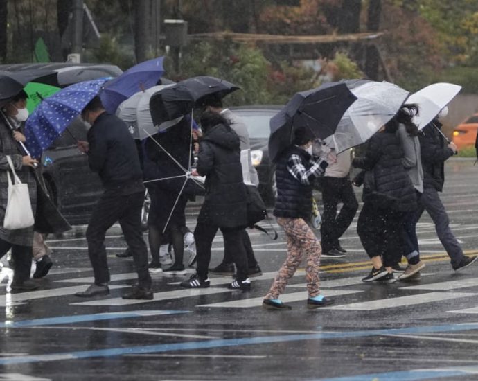 Typhoon warnings issued in South Korea; businesses to halt operations