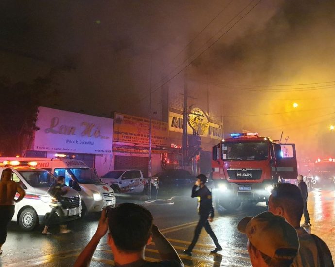 Vietnam karaoke bar fire kills at least 12 – state media