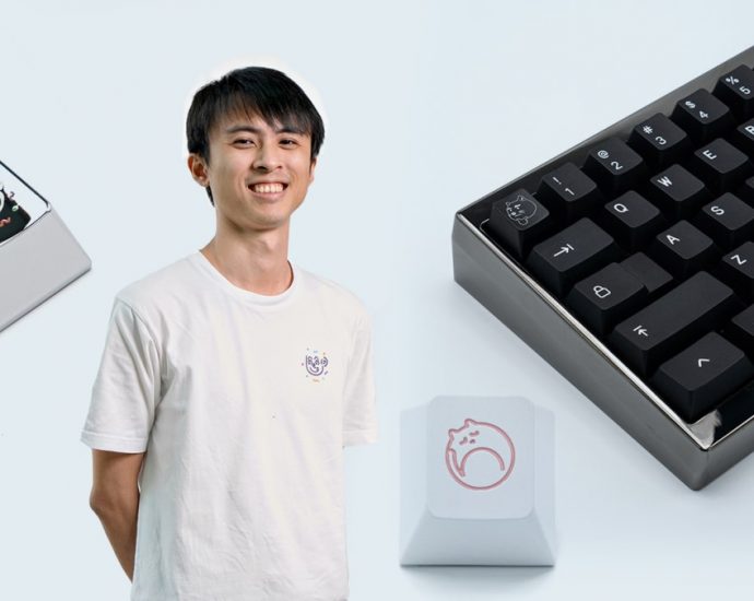 What made this former teacher go into the business of customising mechanical keyboards?