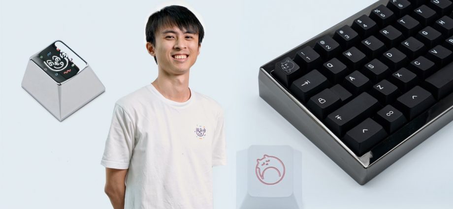 What made this former teacher go into the business of customising mechanical keyboards?