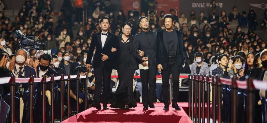 After Busan Film Festival’s red carpet glitz and glamour, Ajoomma’s big debut comes next