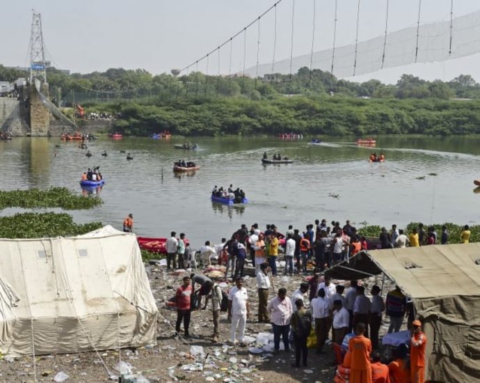 Arrests after India bridge collapse kills more than 130