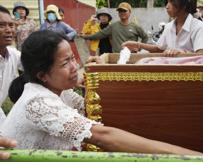 At least 14 children die after ferry sinks in Cambodia’s Mekong river