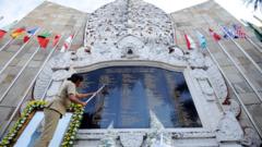 Bali bombings: Australian families angered over graphic video at ceremony