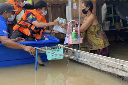 Chao Phraya Dam reduces discharge rate