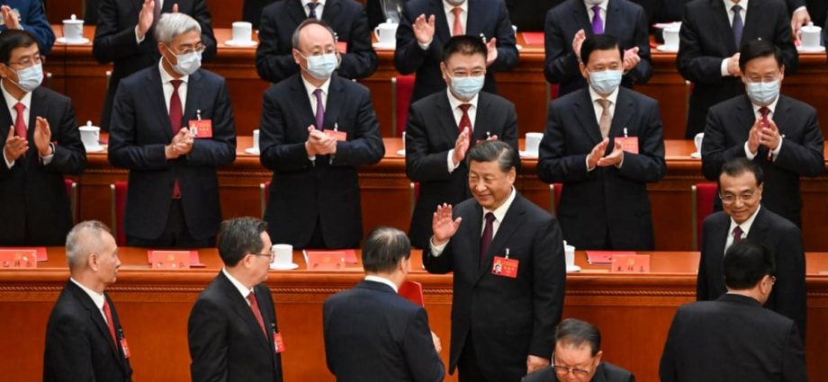 China’s President Xi closes Communist Party Congress; Premier Li absent from new leadership lineup