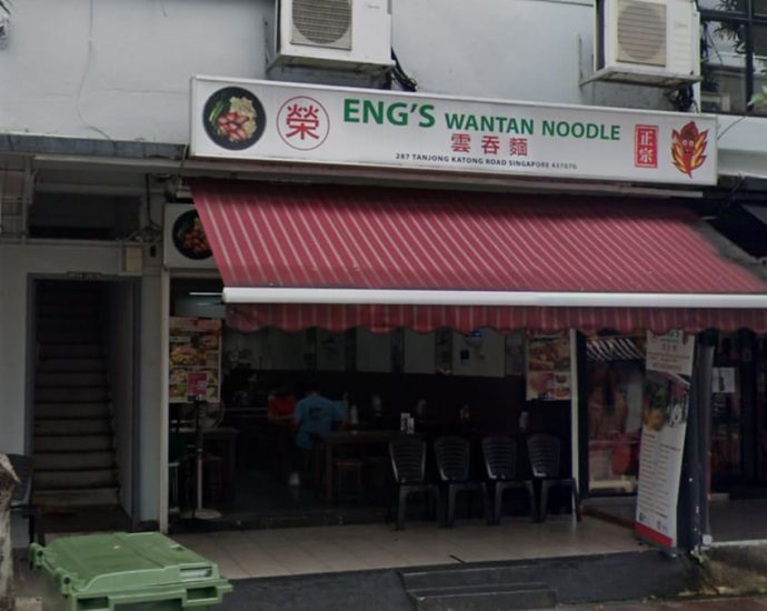 Eng’s Wanton Noodles at Tanjong Katong Road fined after 68 develop gastroenteritis symptoms in 2021