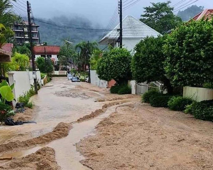 Flooding, mudslides, blackouts in Phuket