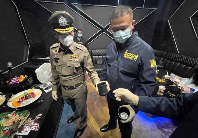 Illegal nightclub complex raided, 104 customers positive for drugs