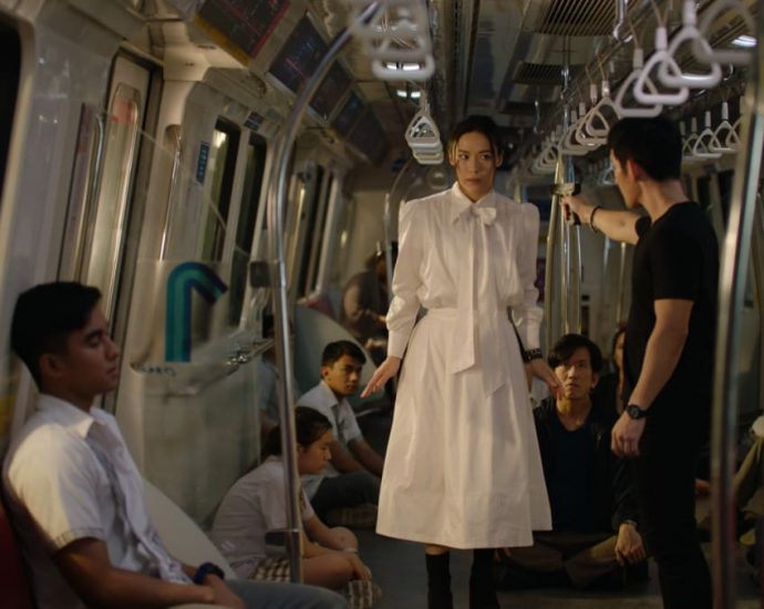 In a hijacked MRT train, Rebecca Lim and Andie Chen play enemies not lovers for once