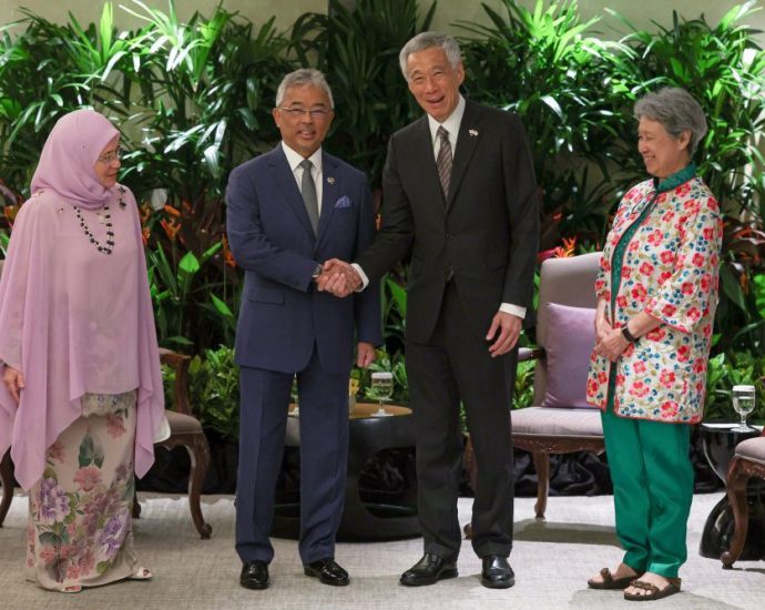 King grants audience to Singapore PM during state visit to republic