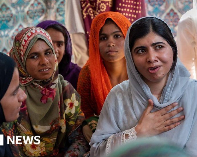 Malala Yousafzai visits Pakistan after deadly floods