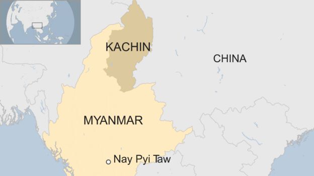 Myanmar crisis: 50 killed in air raid on Kachin rebels, reports say